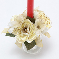 1 RANUNCULUS CANDLE RING