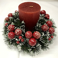 Christmas Candle Ring