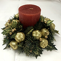 Christmas Candle Ring